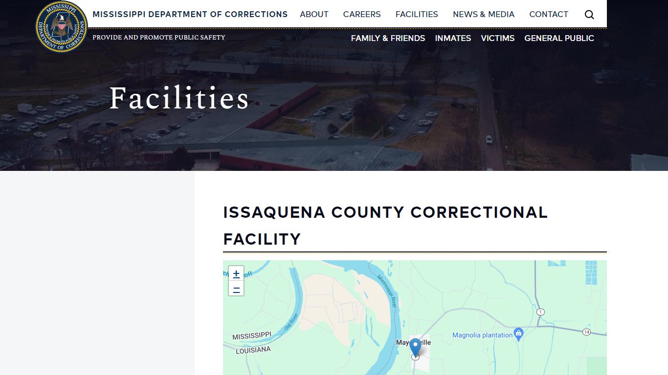 Issaquena County Correctional Facility | Mississippi Department of ...