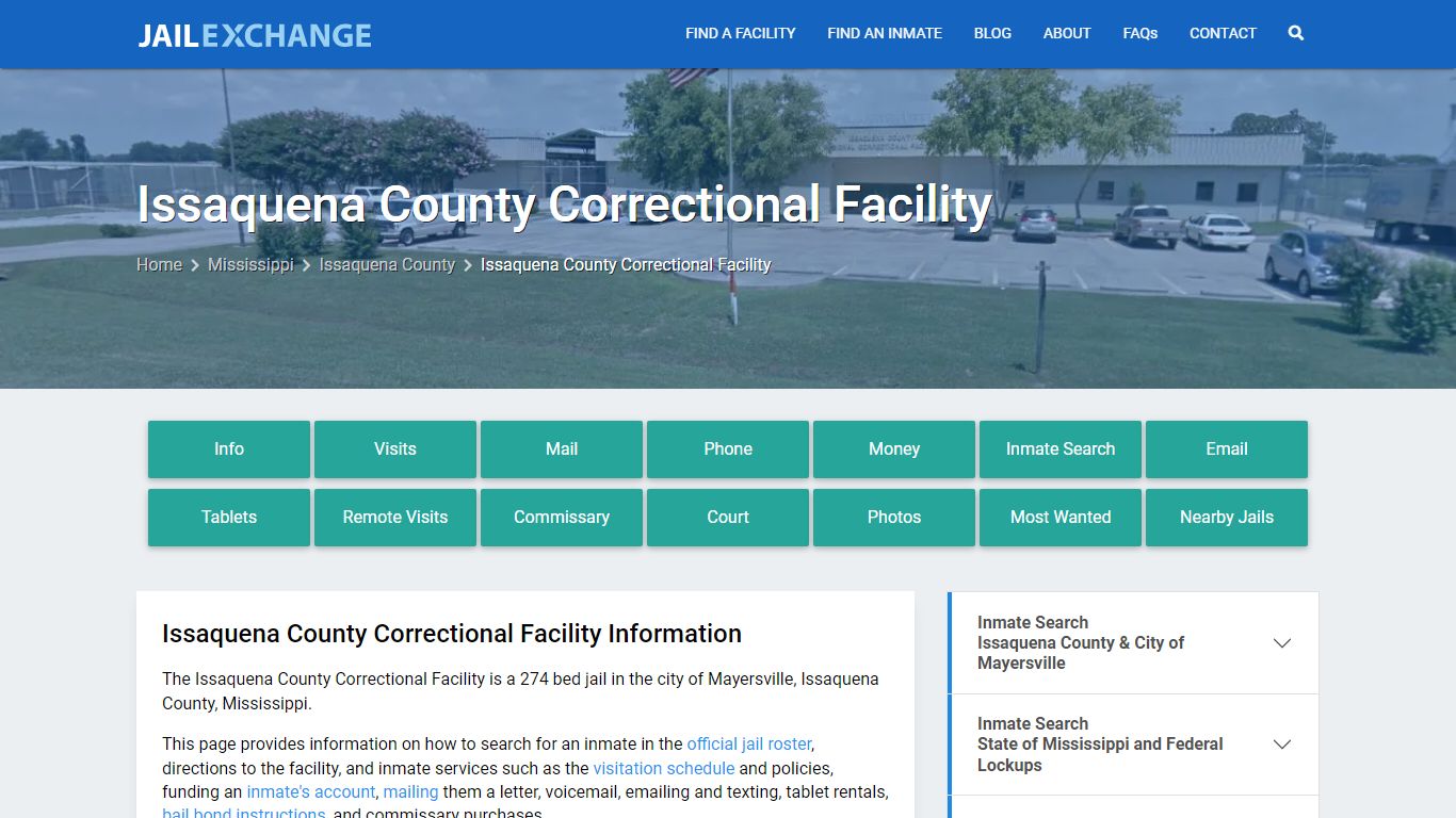 Issaquena County Correctional Facility - Jail Exchange